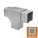 Összekötő T-idom zártszelvényhez