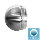 Félgömb végzáró kapaszkodóhoz