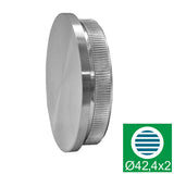 Lapos végzáró kapaszkodóhoz/oszlophoz (tömör)