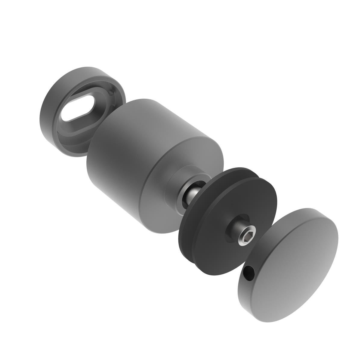 Falra szerelhető üvegtartó