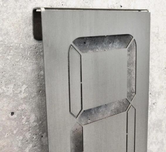 Házszám "7 SEGMENT" 190x110x1 Universal