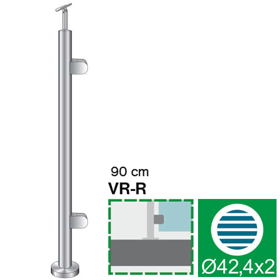 Rozsdam.üvegeltgaléria korlátláb-talprozet.jobbos