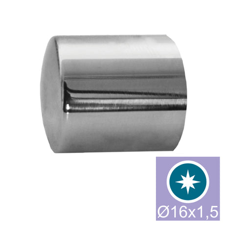 Hengeralakú véglezáró