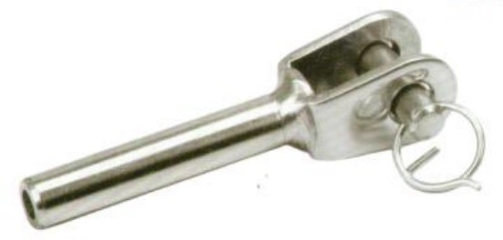 Sodronyfeszítő bolcni AISI316, d4mm