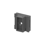 Click-lock csatlakozó homlokzati rendszerhez, 45 x 25  – Antracit RAL 7016, 50db