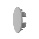 PVC szerelőnyílás takaró alumínium profilhoz, D25mm