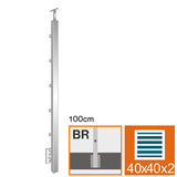 Oldalsó rögzítésű oszlop pálcás korláthoz