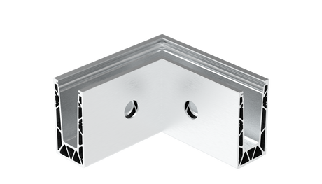 Alumínium profil - belső sarok