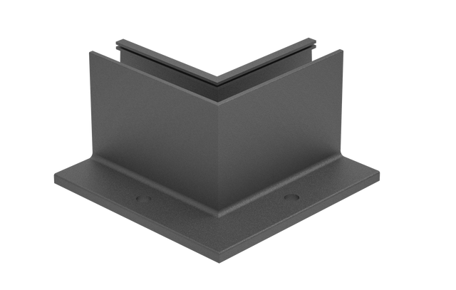 Oldalperemes alumínium profil - belső sarok