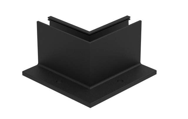 Oldalperemes alumínium profil - belső sarok