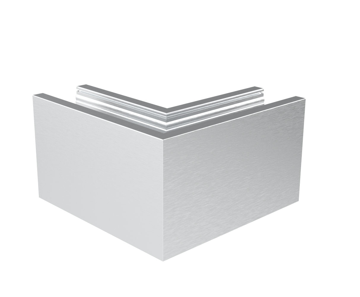 Alumínium profil - belső sarok (3kN)