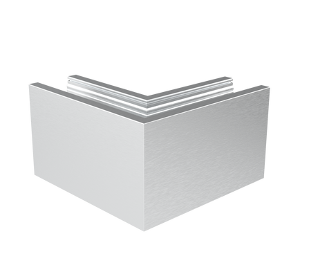 Alumínium profil - belső sarok (3kN)