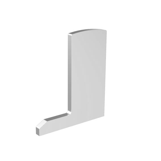 Végzáró alumínium profilhoz AL/0006-ECO-S-E