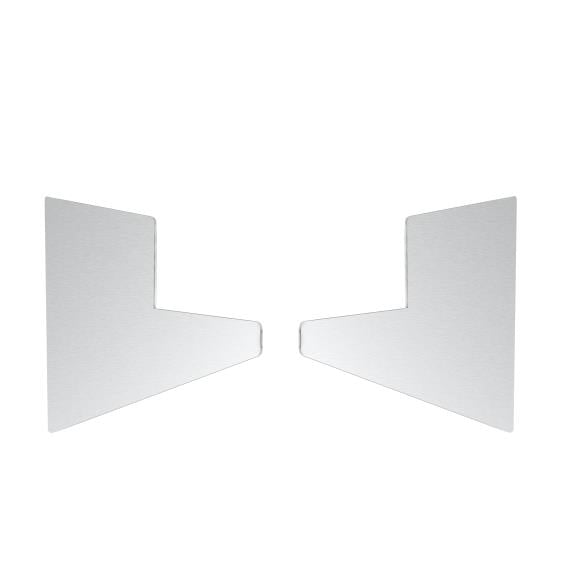 Alumín profill üvegelőtetőhöz 100x80 +2°vakdugó