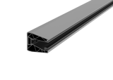Canopy with aluminium channel profile