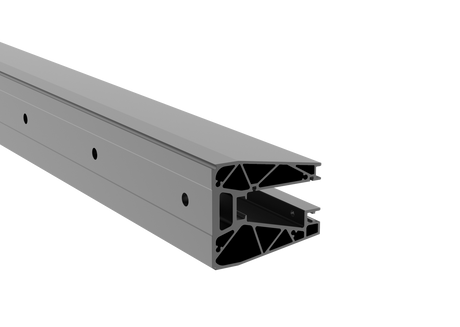 Canopy with aluminium channel profile FIX +1.5°