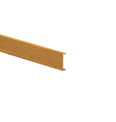 Alumínium homlokzati díszléc 25x6-6000mm W02