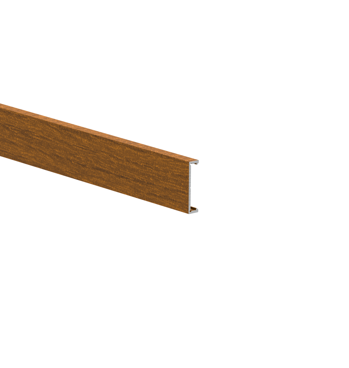 Alumínium homlokzati szegélyléc 25x6-6000mm W03