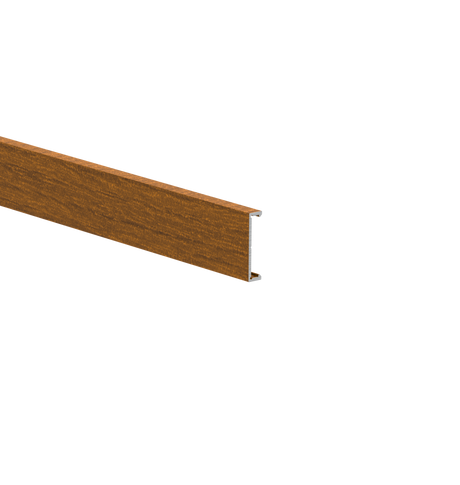 Alumínium homlokzati szegélyléc 25x6-6000mm W03