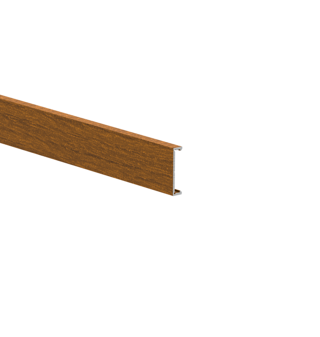 Alumínium homlokzati szegélyléc 25x6-6000mm W03