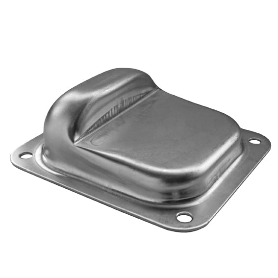 Ütköző szárnyas kapuhoz Zn, 158x138x50mm