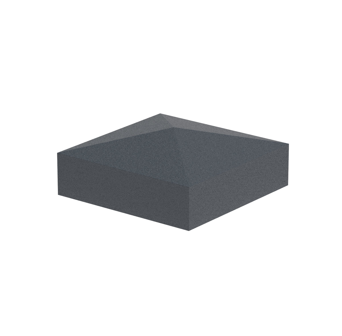 Aluminum post cap70X70, anthracite