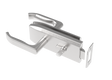 Rozsdamentes zárszerkezet üvegajtóhoz t 8,10,12mm