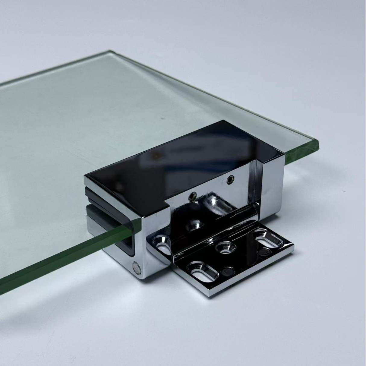 Rozsdamentes zsanér üvegajtóra