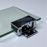 Rozsdamentes zsanér üvegajtóra