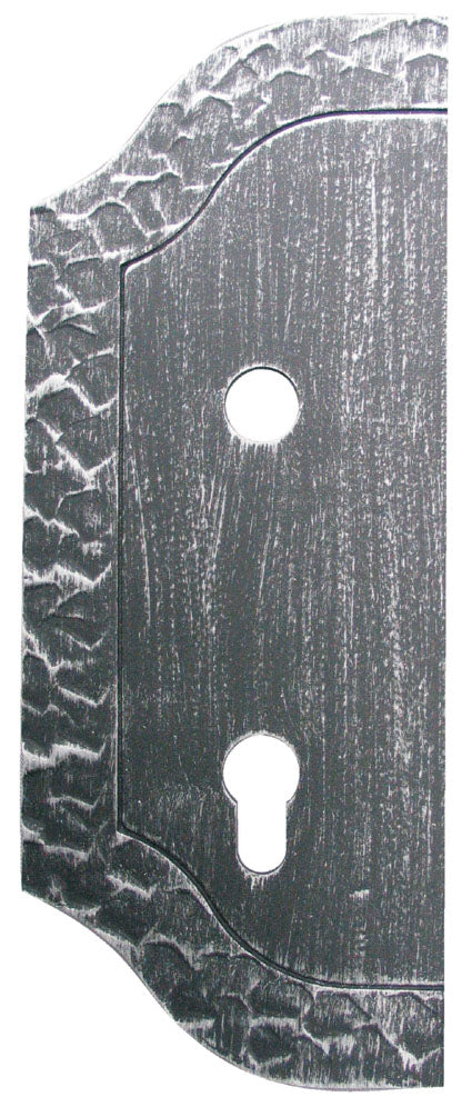 Kapu zárcímke - bal 265x105, t3, a90, D19mm