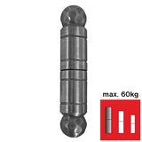 Díszített hegeszthető zsanér D30, L=146mm