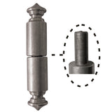 Díszített hegeszthető zsanér D 25mm L=130mm