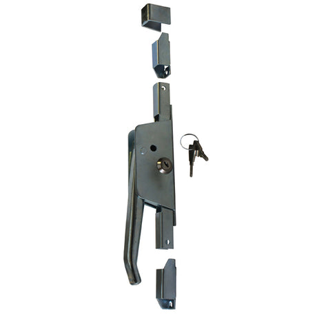 Szárnyaskapu tolózár Zn, L160mm