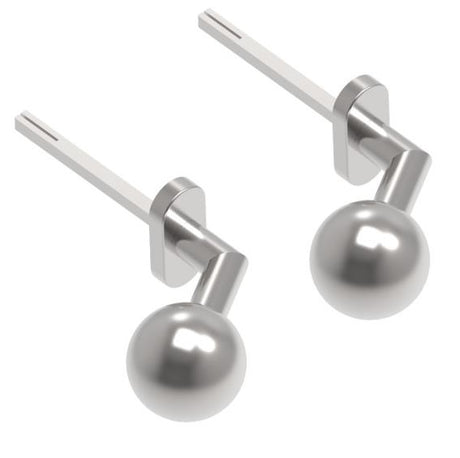 Rozsdam fix gombkilincs pár - zárcímkével