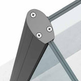 Aluminium galéria korlát sarok R