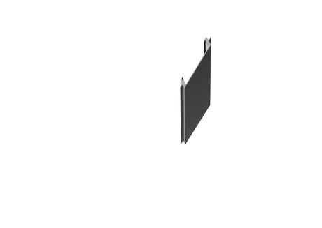 Keskeny ferde takaróléc 20 mm-es oszlopprofilokhoz R7016