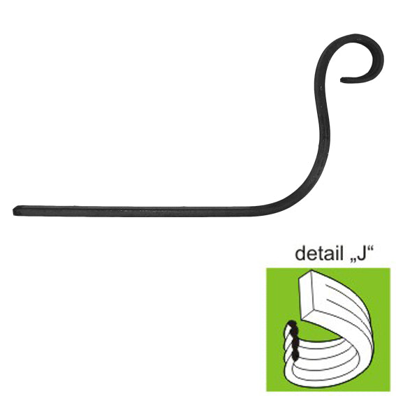 Virágtartó elem 135x260, 12x6mm