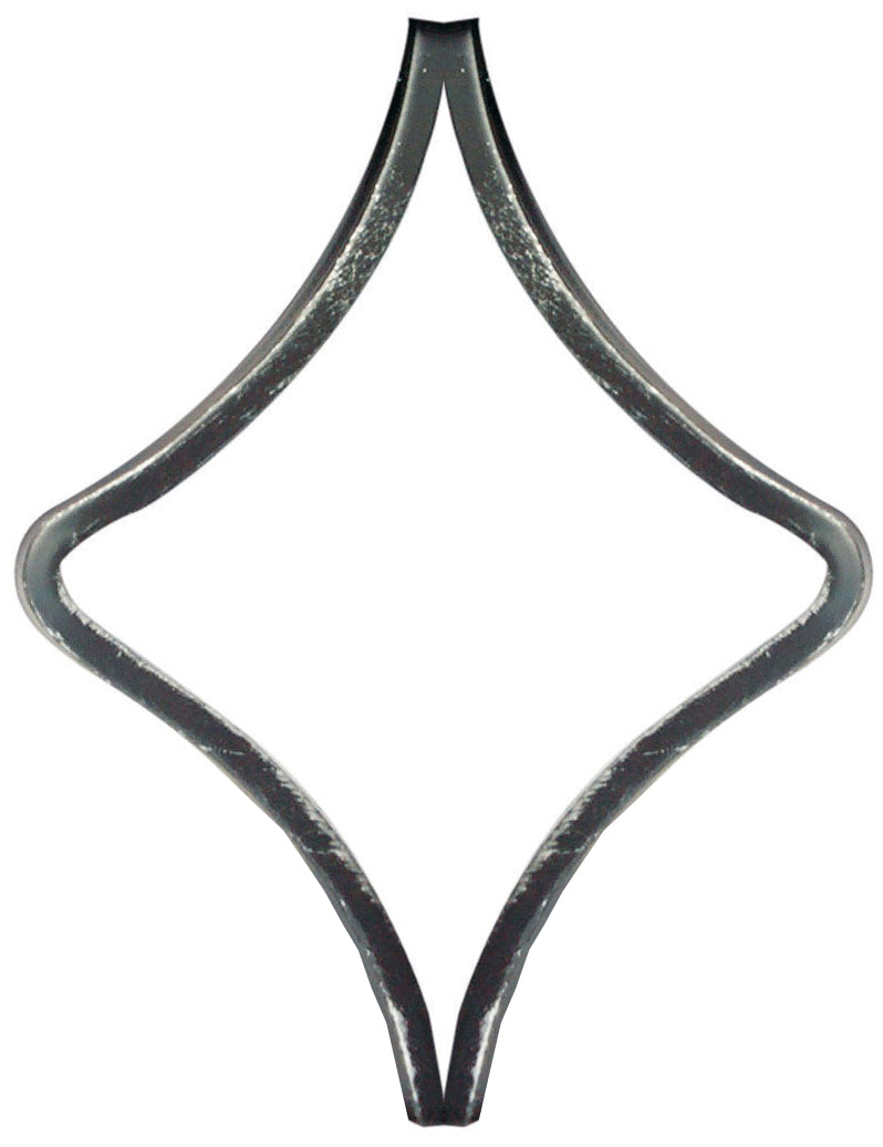 Rombuszminta h200, b95, 12x6mm