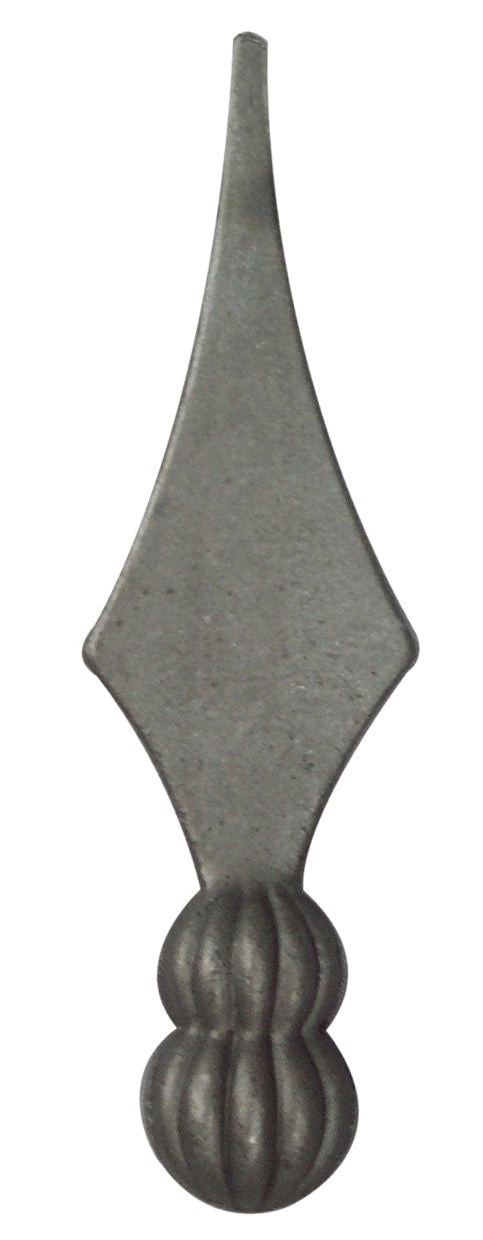 Kovácsoltvas csúcsdísz h98, b35, n20mm