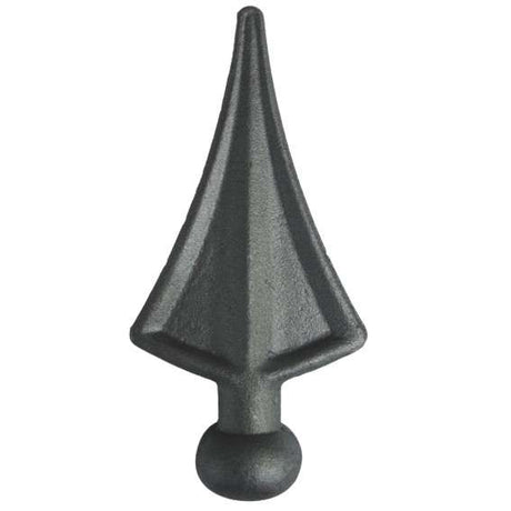 Kovácsolt csúcsdísz h125, b65mm