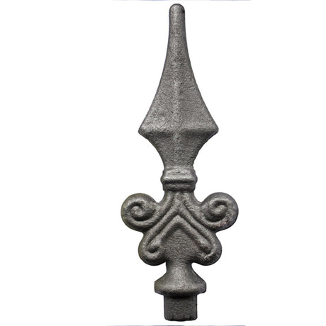 Kovácsolt csúcsdísz h150mm