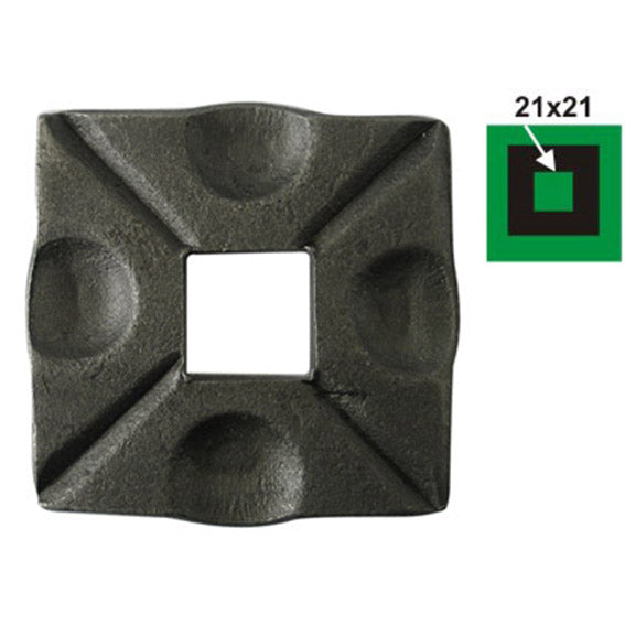 Rozetta 70x70, 21x21, t6mm