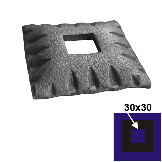 Rozetta 80x80, 31,5x31,5 , h20mm