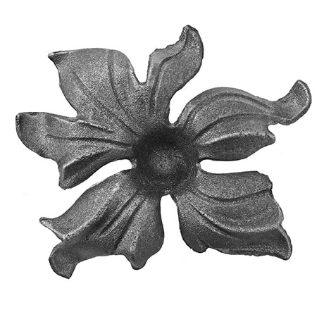 Öntötvas díszlevél h125, b132, t4mm