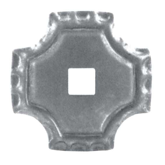 Rozetta 75x75, 16x16, t2,5mm