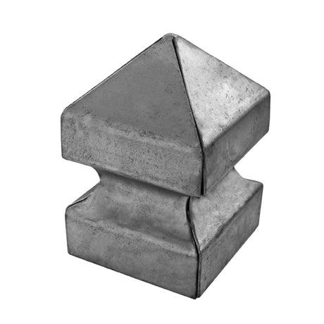 Oszlopvég lezárókupak 80x80, h135, t2,3mm
