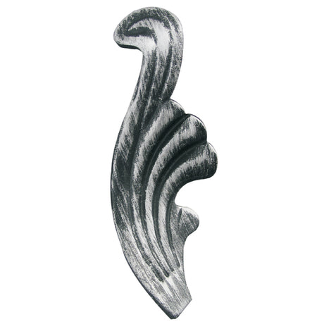 Lemez díszlevél - jobbos 190x65, t2,5mm