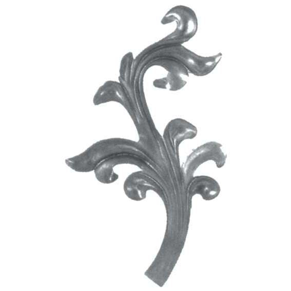 Díszlevél 240x140, t2mm