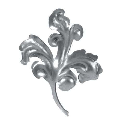 Lemez díszlevél -balos 164x130, t2mm