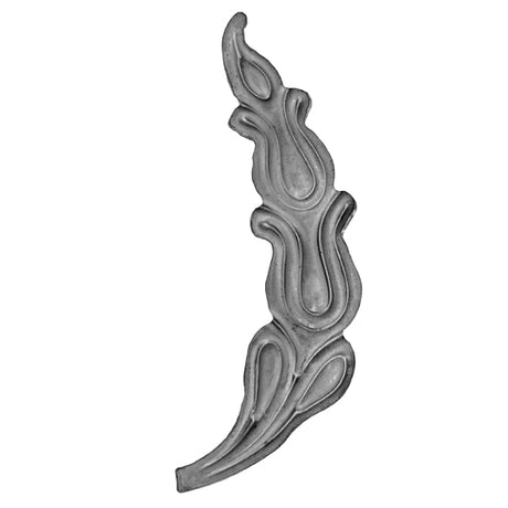 Lemez díszlevél 215x73, t2mm